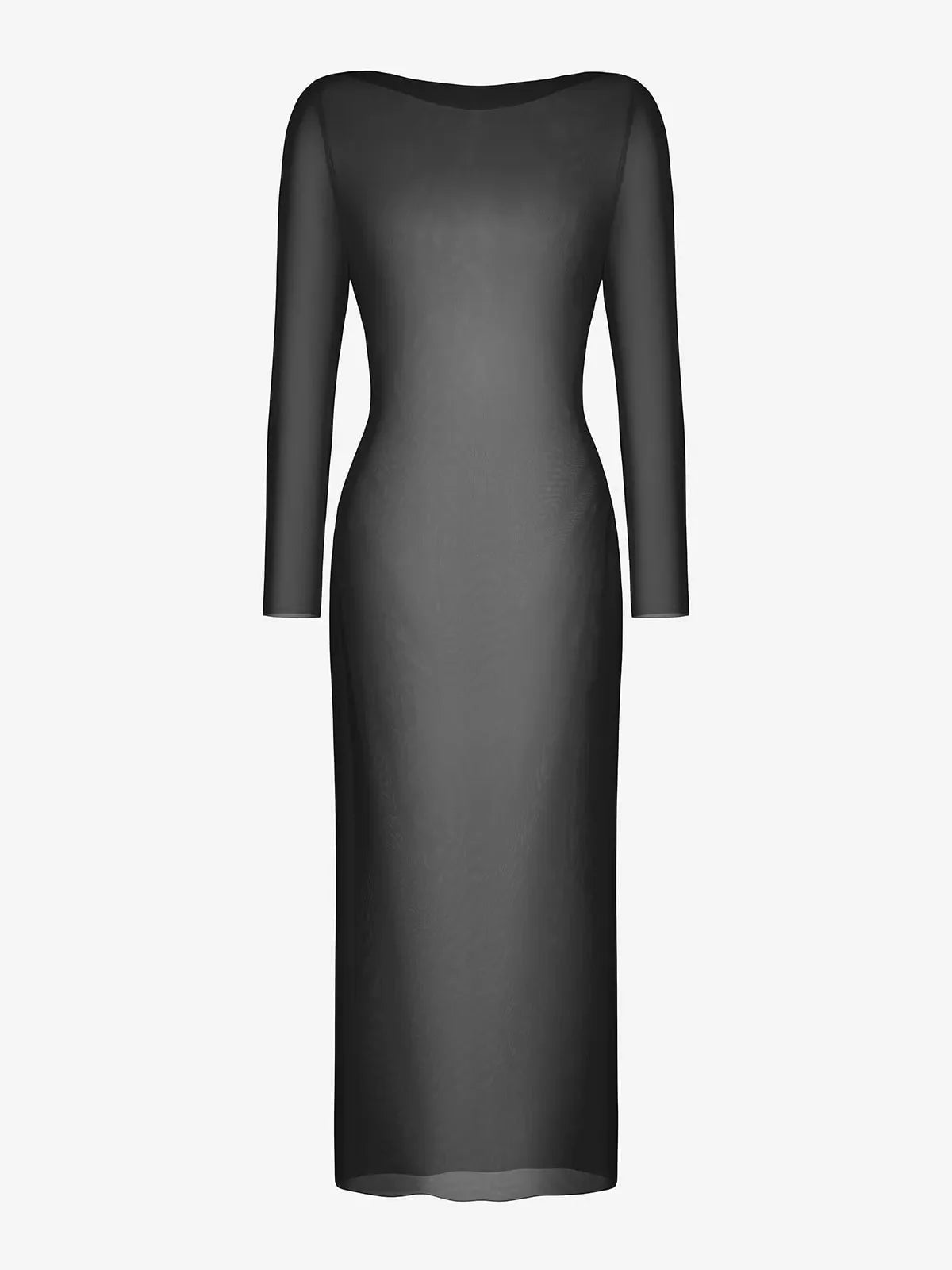 Shapewear Lace Dress Sheer Mesh Cover-Up Set
