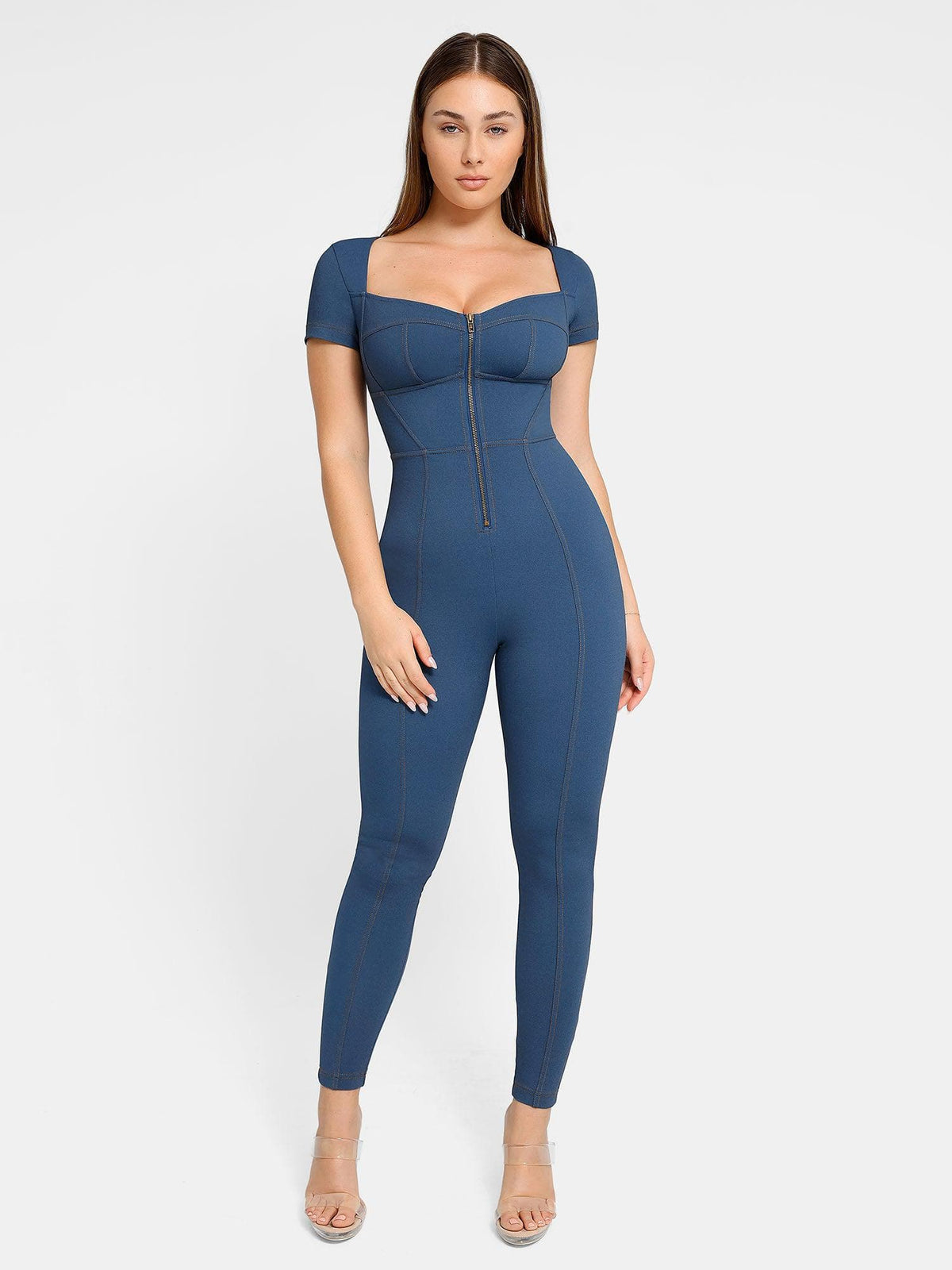 Shapewear Denim Sculpting Dress or Bodysuit or Jumpsuit