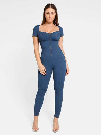 Shapewear Denim Sculpting Dress or Bodysuit or Jumpsuit