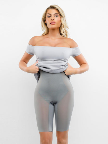 Shapewear Off-Shoulder Tummy Control Smoothing Maxi Dress For Insiders