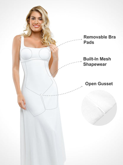 Shapewear Sleeveless A-Line Maxi or Wrap Cardigan or Set