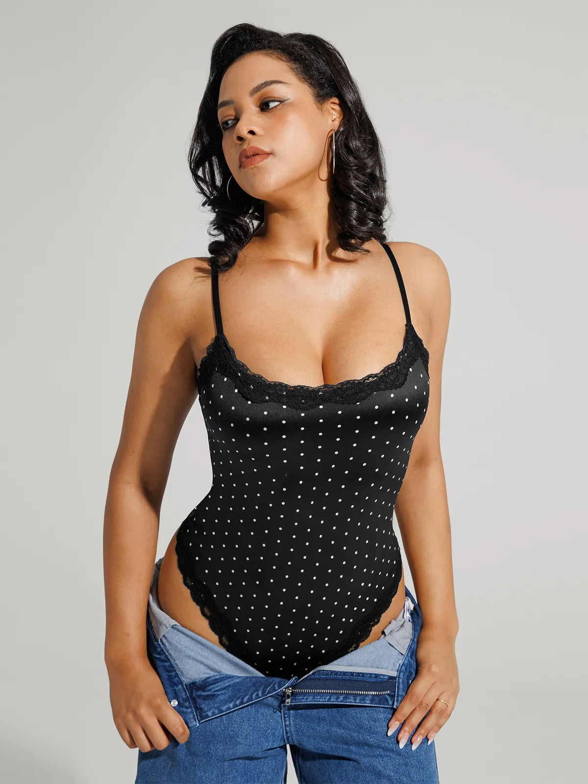Cloud-Touch Shaping All-in-One Lace Bodysuit
