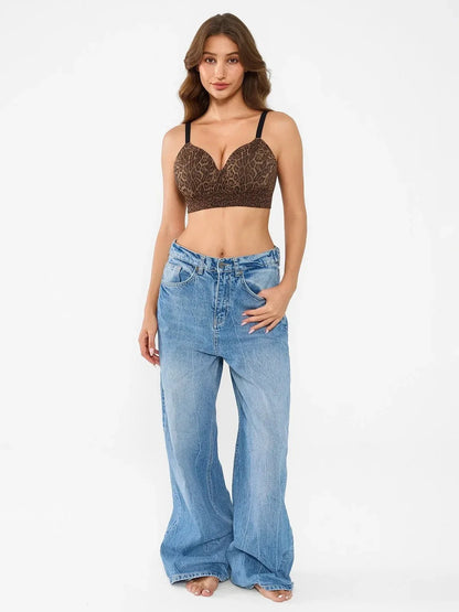 ContourLift™ Seamless Wireless Leopard Shaping Push Up Bra