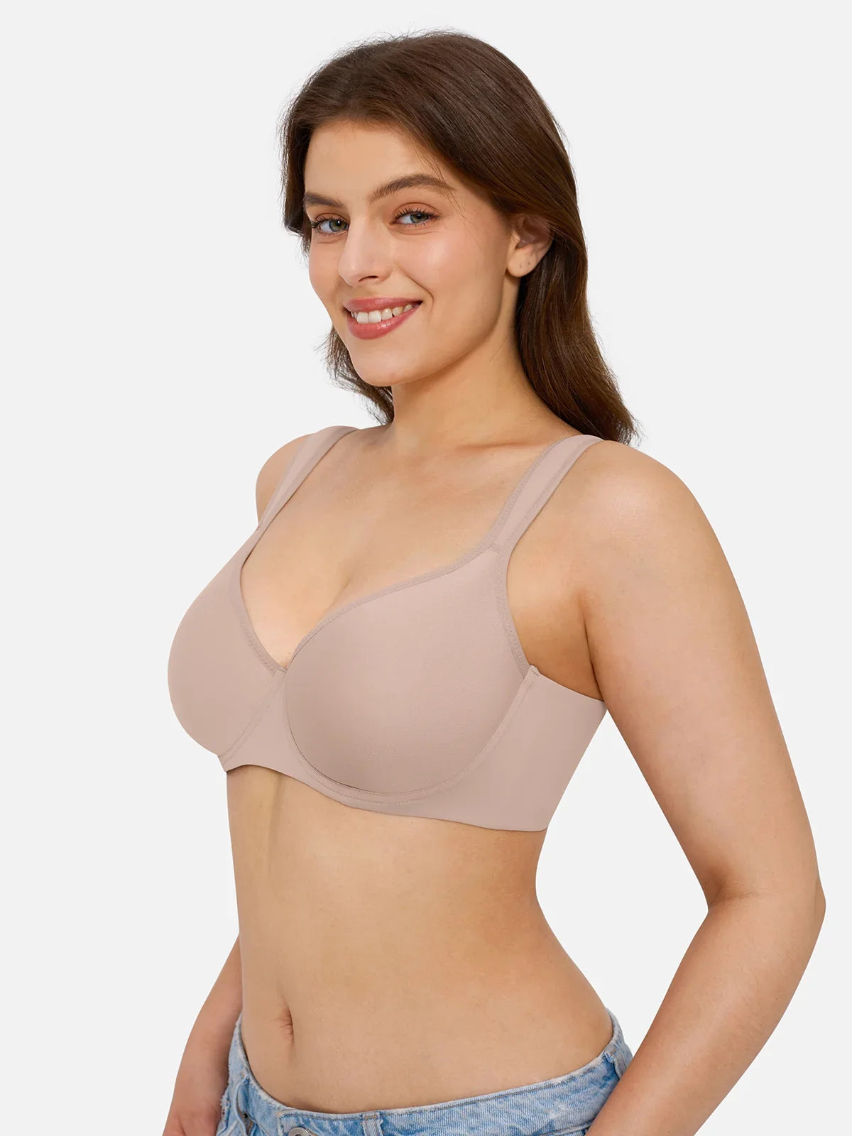Full Figure Beauty Back Smoothing Minimizer Bra