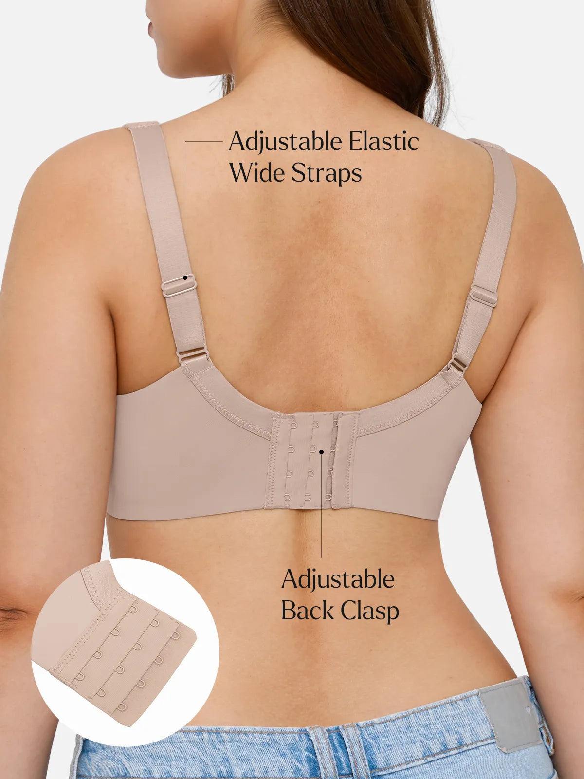 Full Figure Beauty Back Smoothing Minimizer Bra