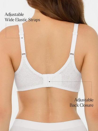 Lace Full Coverage Comfort Sculpting Plunge Bra