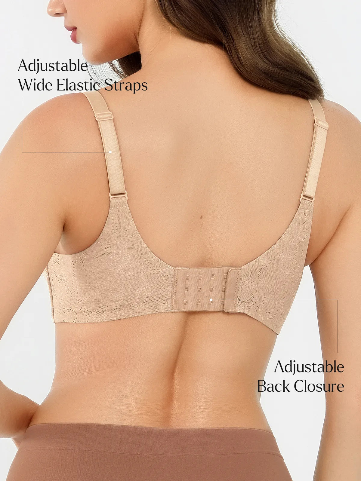 Lace Full Coverage Comfort Sculpting Plunge Bra