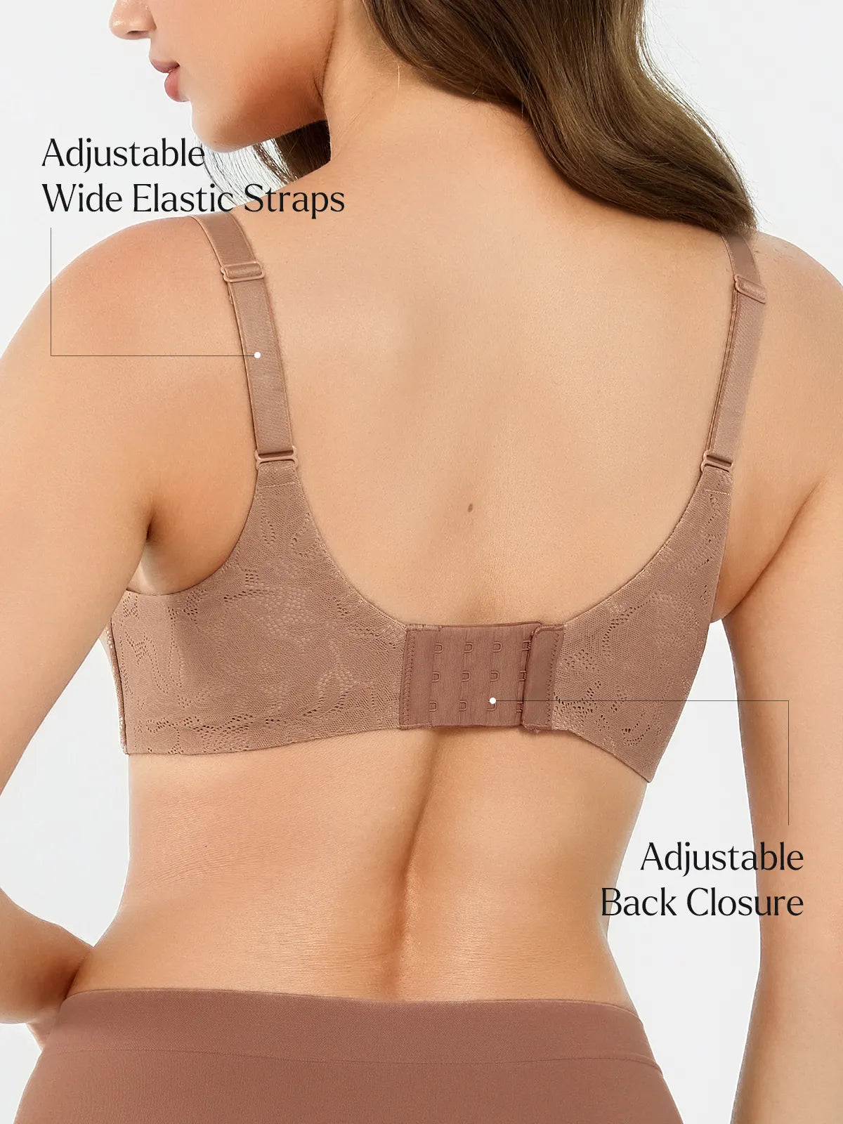 Lace Full Coverage Comfort Sculpting Plunge Bra