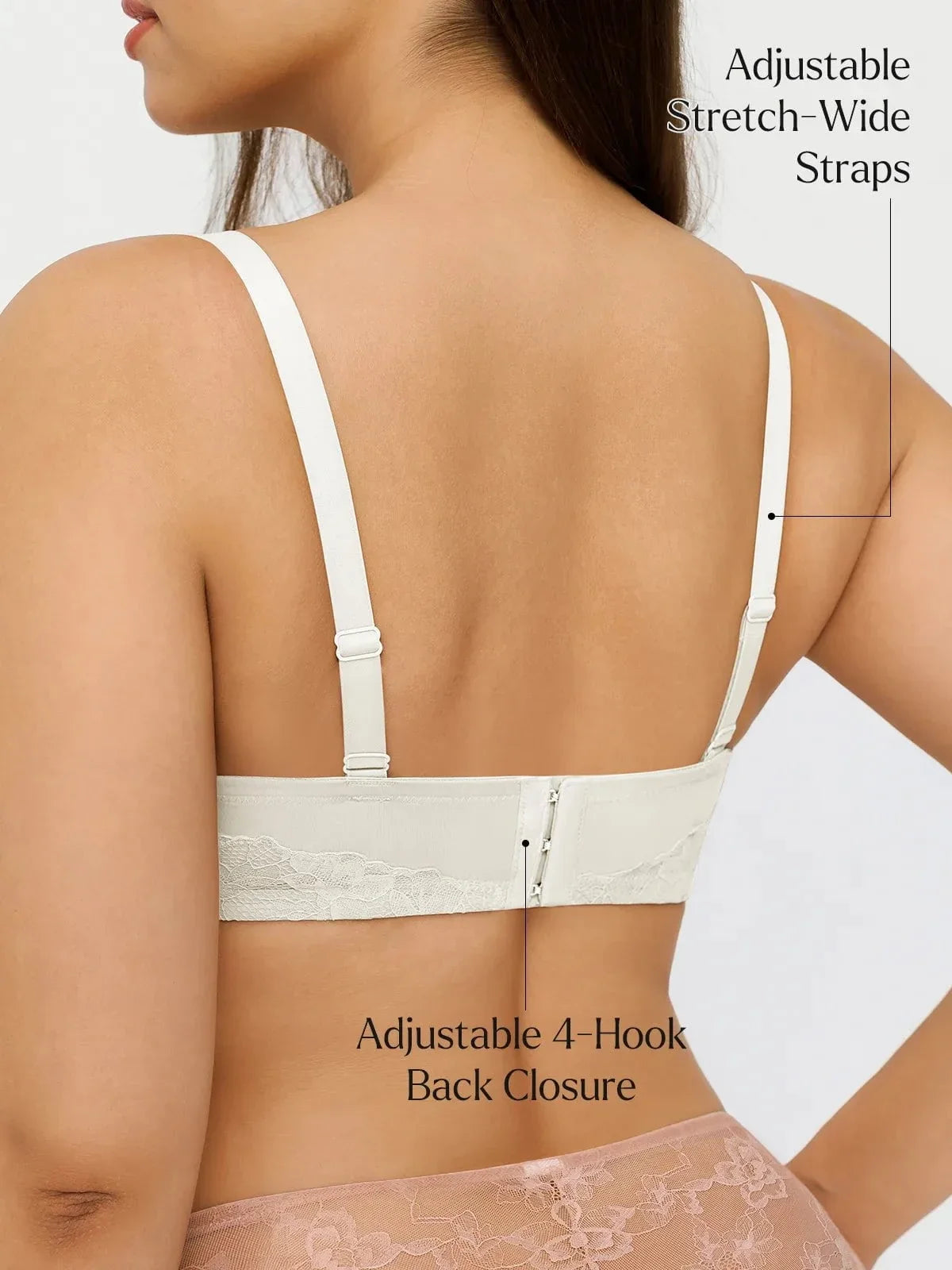 Lace Full-Cup Underwire Comfort Support Bra