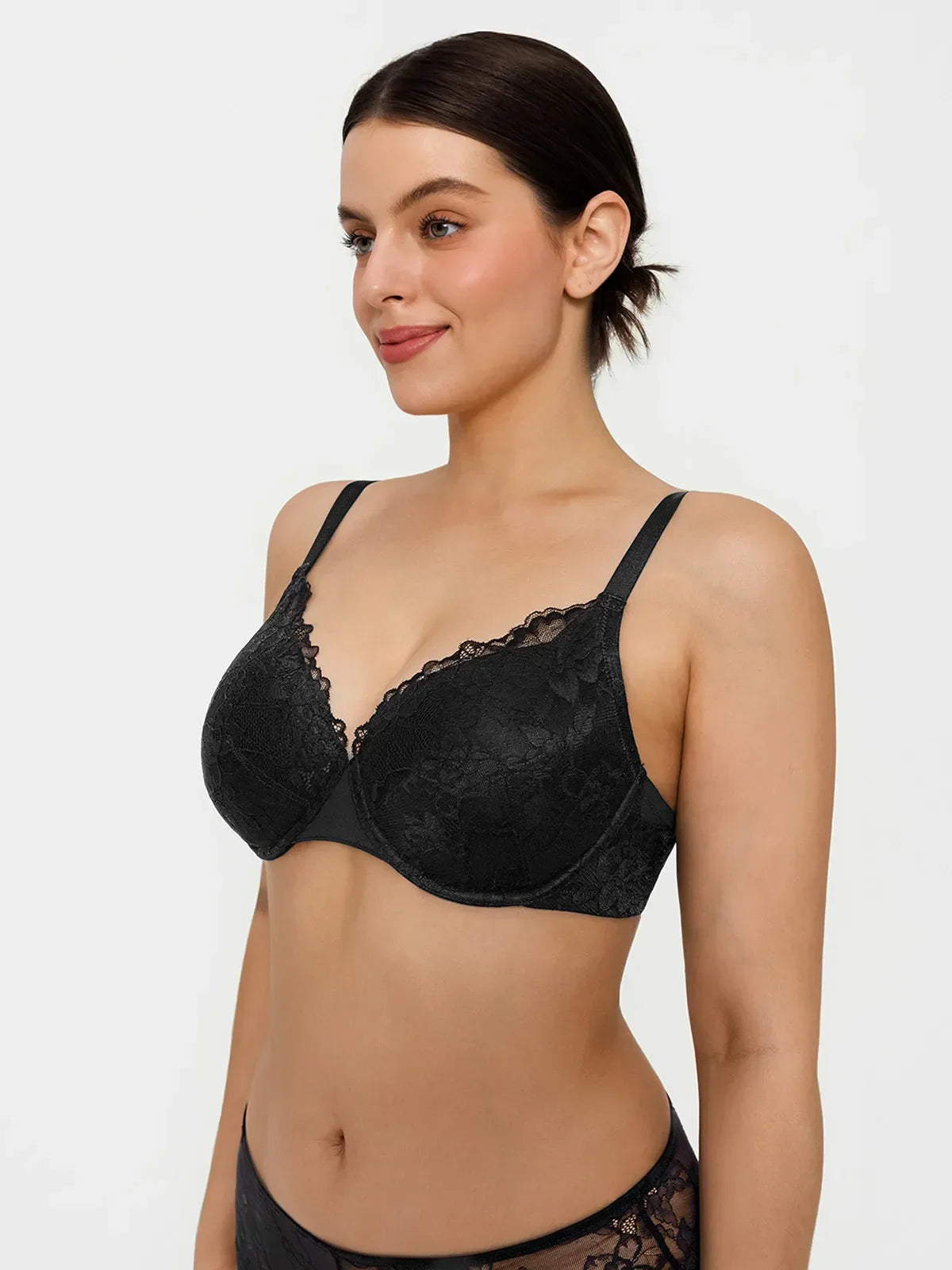 Lace Full-Cup Underwire Comfort Support Bra
