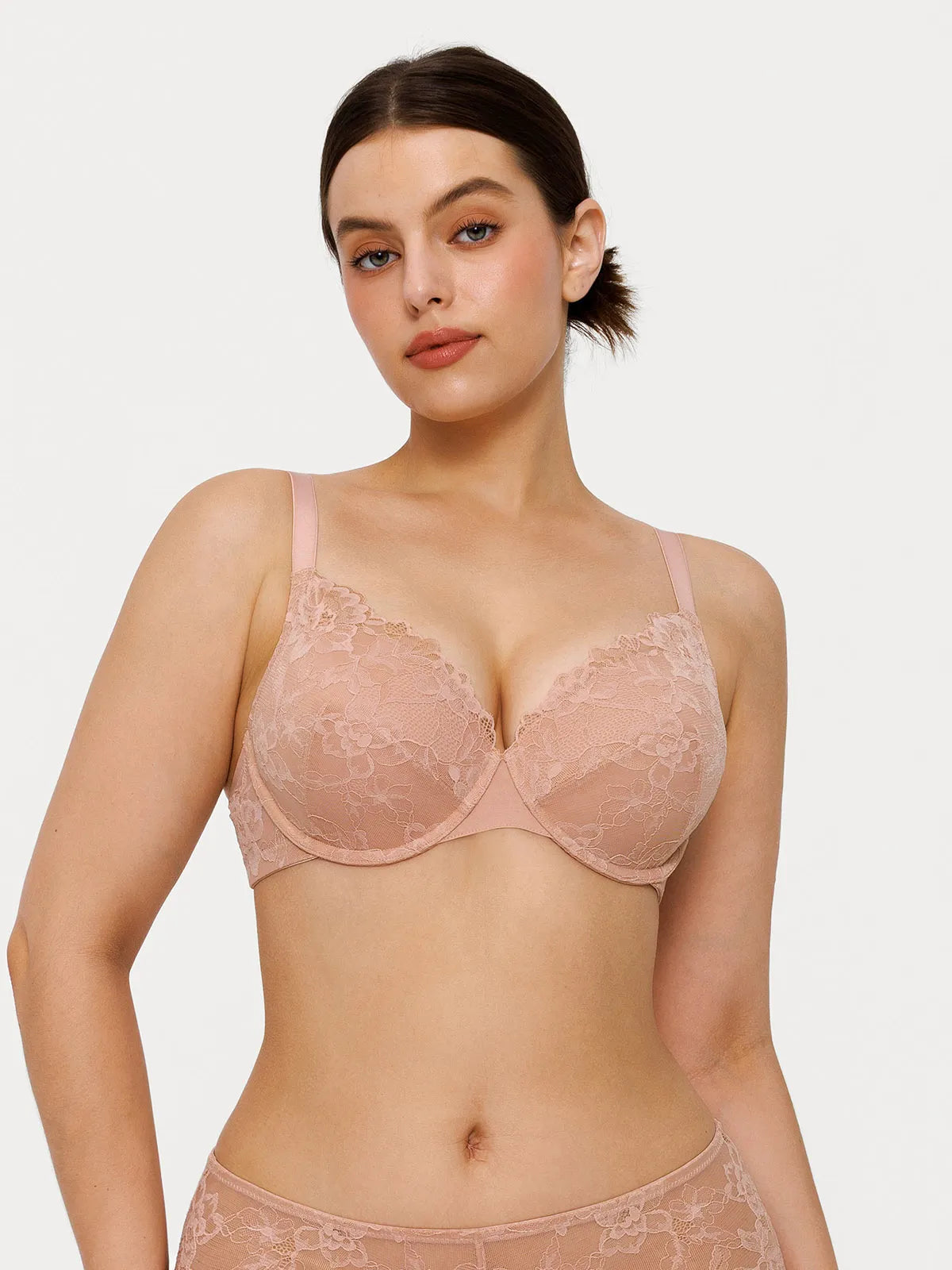 Lace Full-Cup Underwire Comfort Support Bra