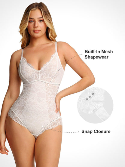 Sexy Lace Bodysuit Shapewear
