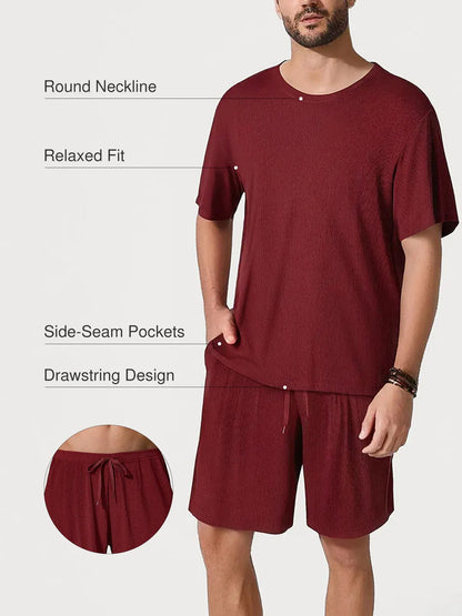 Men's Modal Short PJ Set