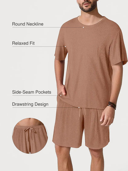 Men's Modal Short PJ Set