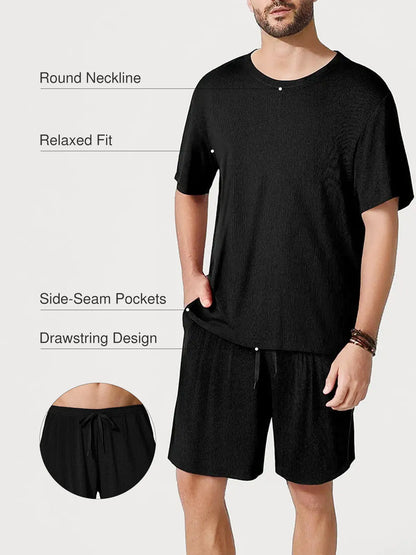 Men's Modal Short PJ Set