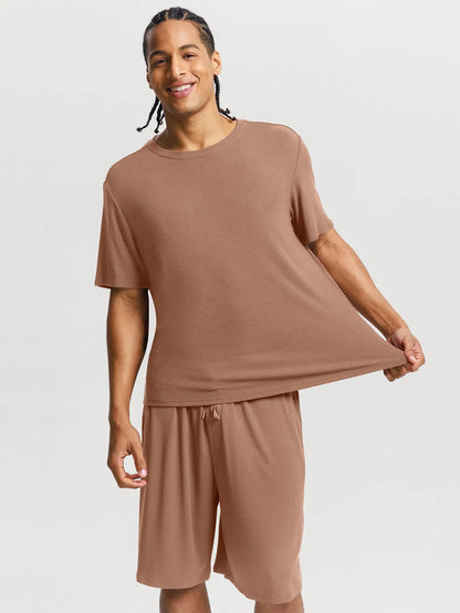 Men's Modal Short PJ Set