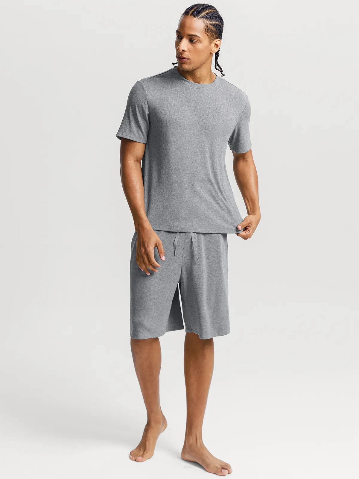 Men's Modal Short PJ Set