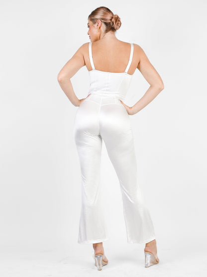 Metallic Shiny Shapewear Romper Or Jumpsuit