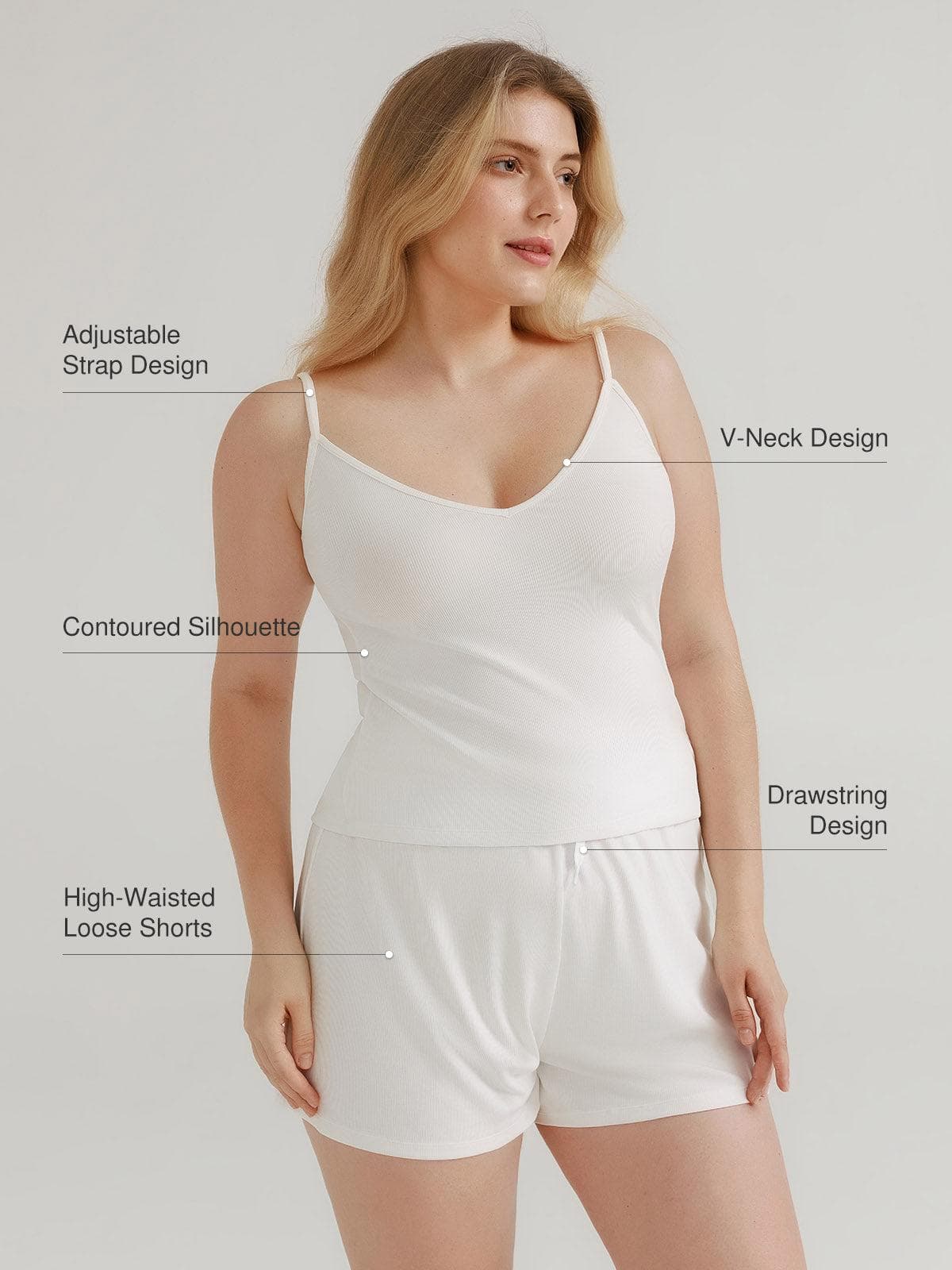 Modal Cami & Short Pajama Set