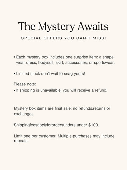 Mystery Box: $29.99 for Shapewear Magic