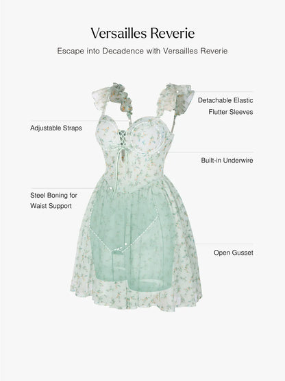 Off-The-Shoulder Sculpting Corset Fit & Flare Mini Dress