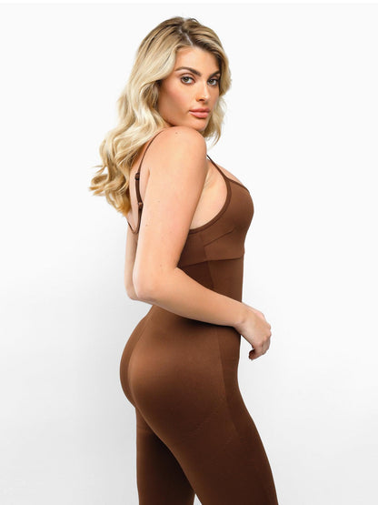The Shapewear Jumpsuit One Piece Flare Slip For Insiders