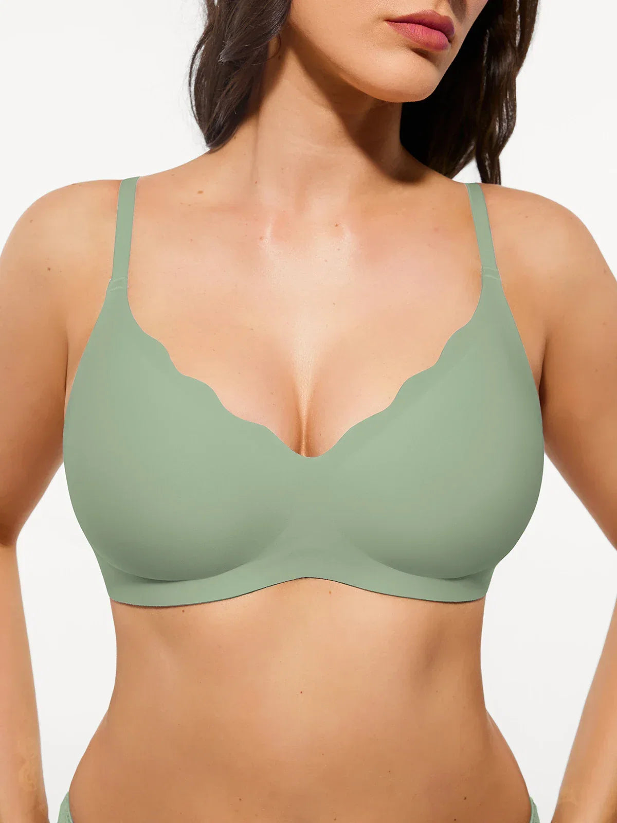 Popilush Wireless Bralettes No Underwire Padded Bra