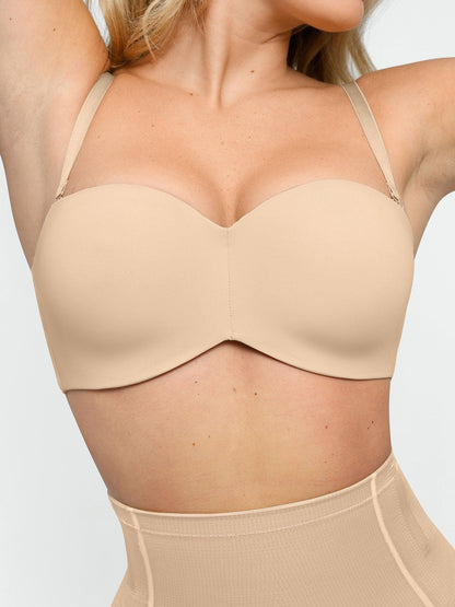 Seamless Push-Up Shapewear Bra Butt-Lifting Shorts Set
