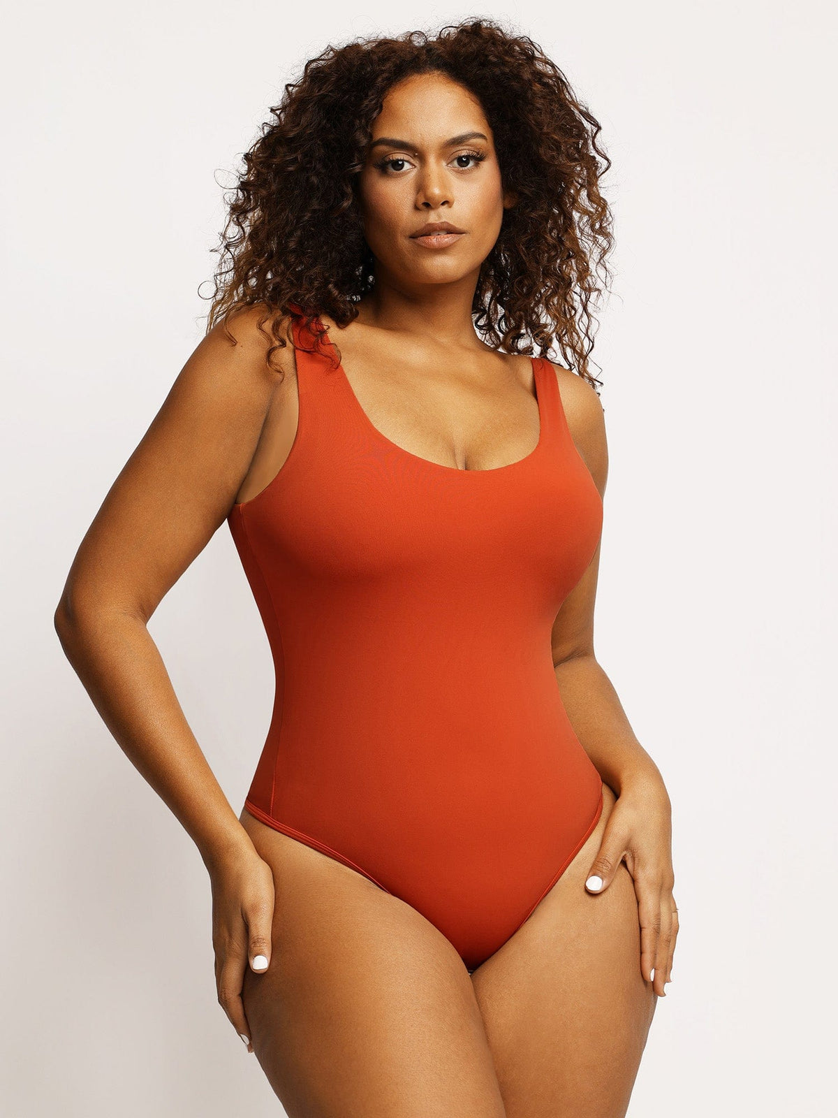 The Shapewear Bodysuit Scoop Neck Thong