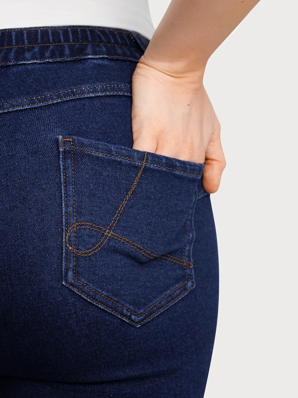 Sculpting High-Rise Stretch Flare Jeans