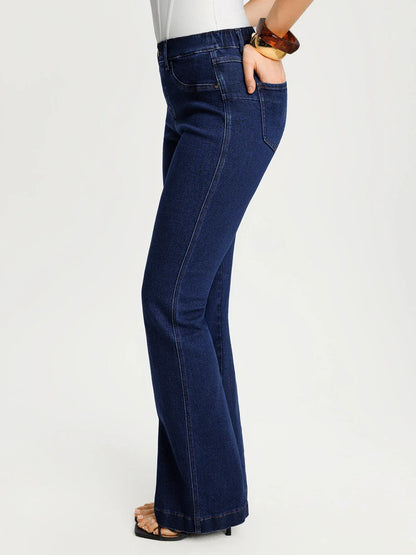 Sculpting High-Rise Stretch Flare Jeans