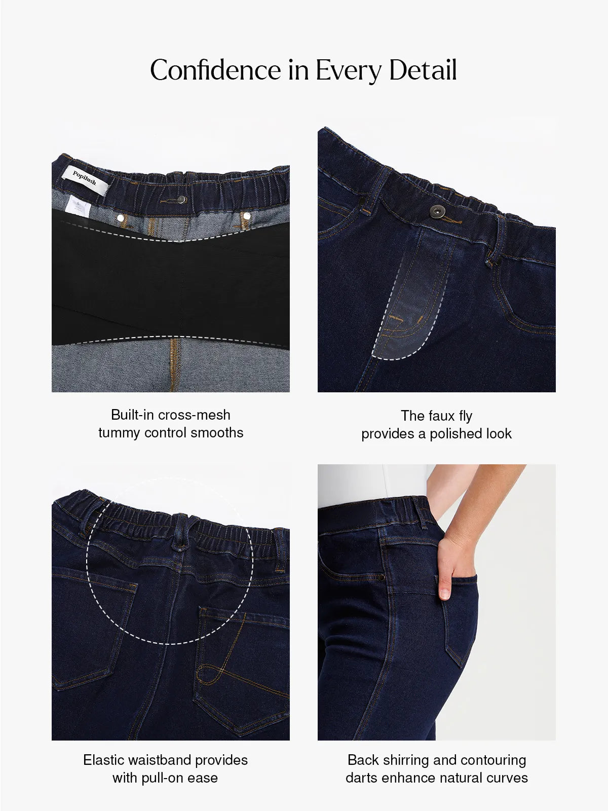 Sculpting High-Rise Stretch Flare Jeans