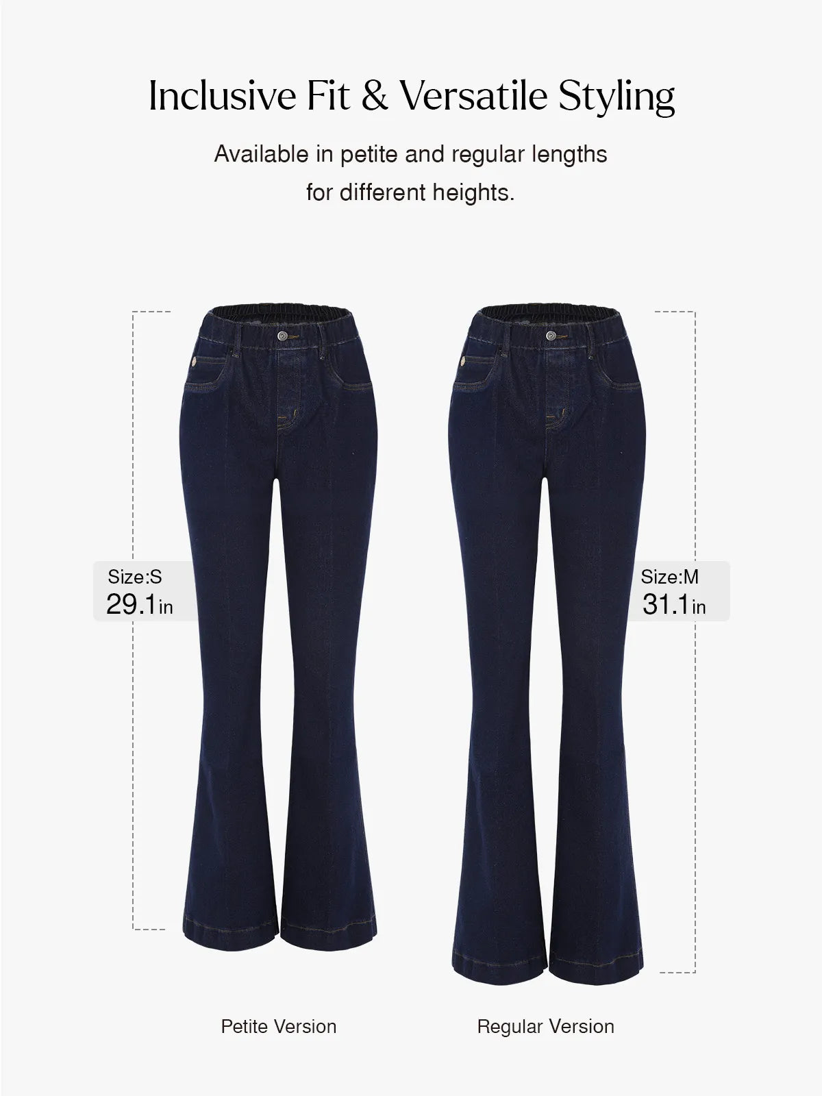 Sculpting High-Rise Stretch Flare Jeans
