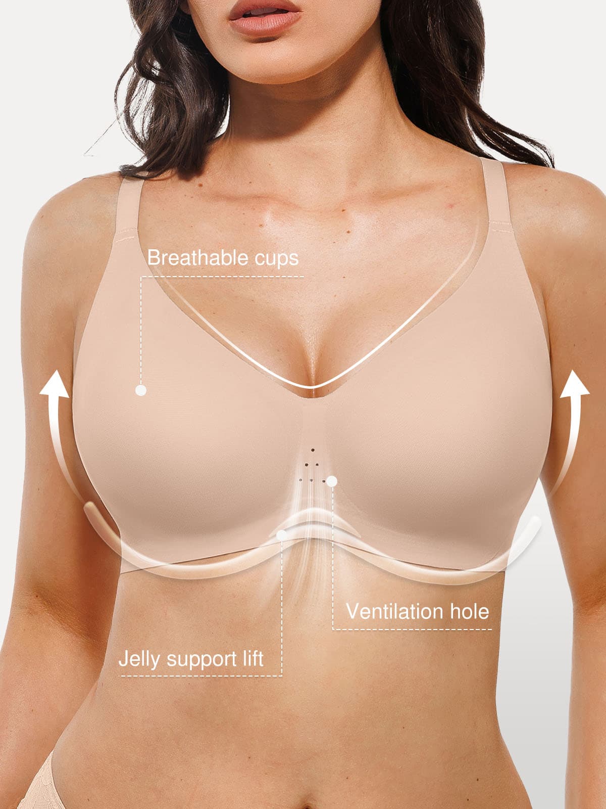 Seamless Airy Comfort Jelly Bra