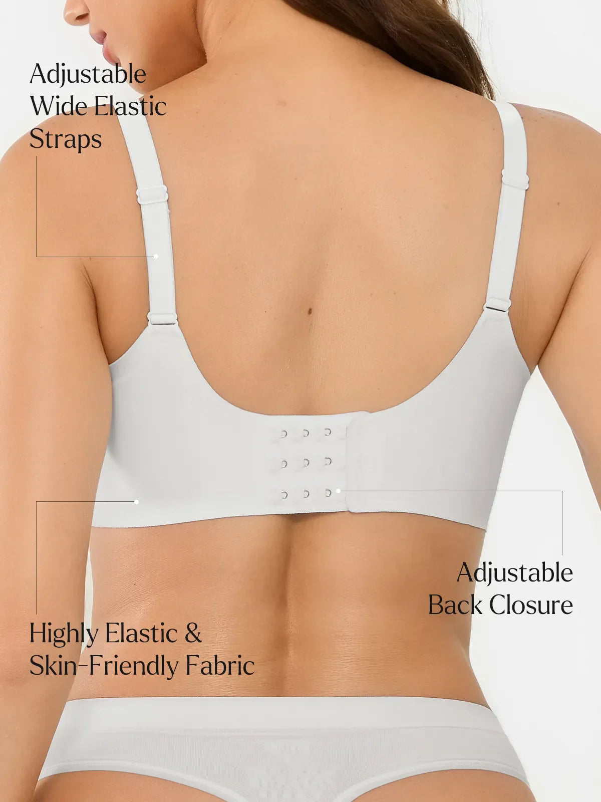 Seamless Airy Contour Plunge Bra