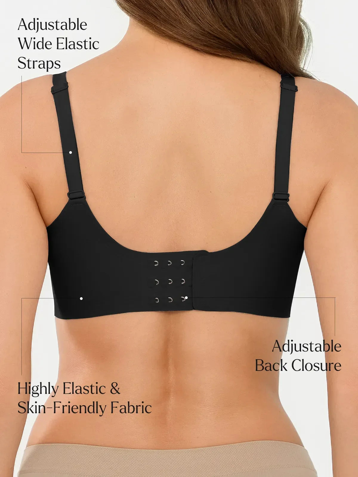 Seamless Airy Contour Plunge Bra