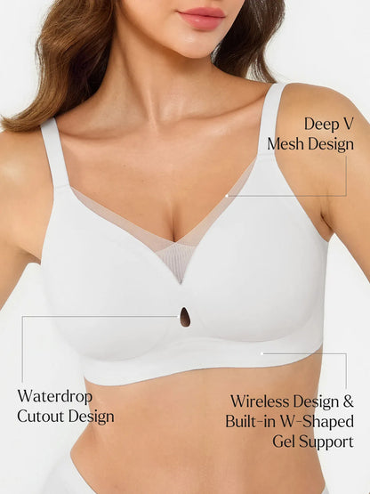 Seamless Airy Contour Plunge Bra