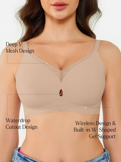 Seamless Airy Contour Plunge Bra
