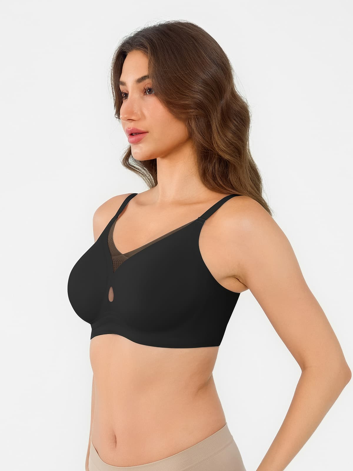 Seamless Airy Contour Plunge Bra