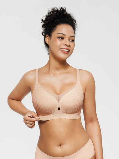 Seamless Airy Contour Plunge Bra