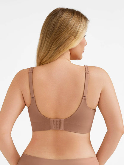 Seamless Push-Up Wireless Full Coverage Bra