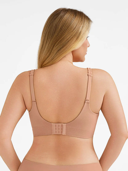 Seamless Push-Up Wireless Full Coverage Bra