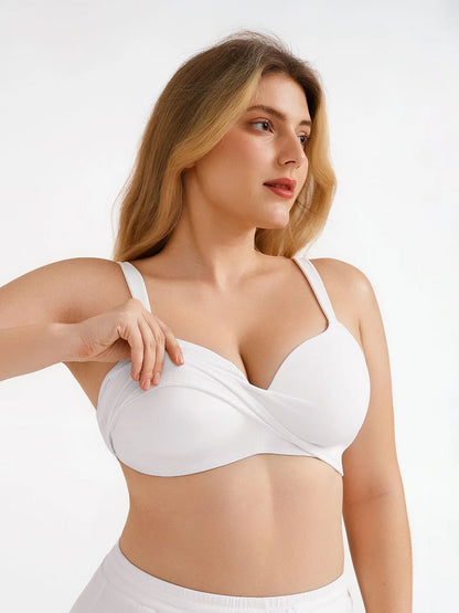Seamless Push-Up Wireless Full Coverage Bra