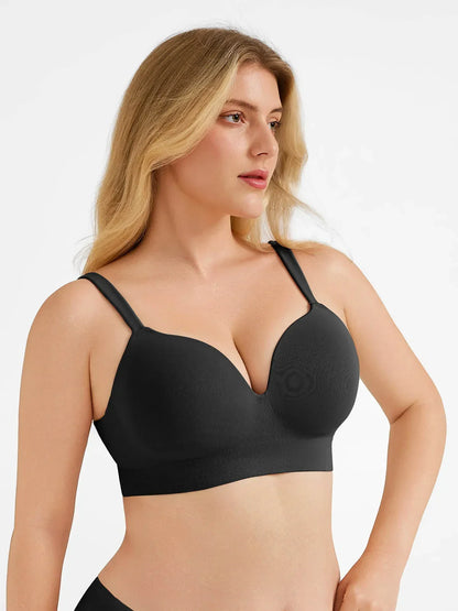 Seamless Push-Up Wireless Full Coverage Bra