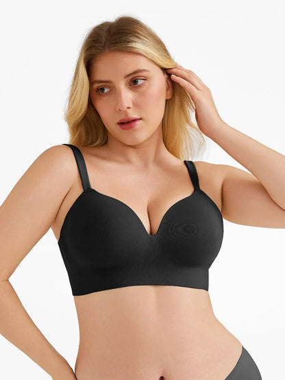 Seamless Push-Up Wireless Full Coverage Bra