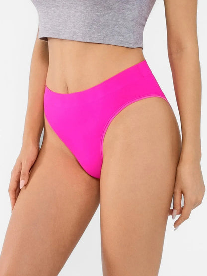 Seamless Ribbed-Waist Brief