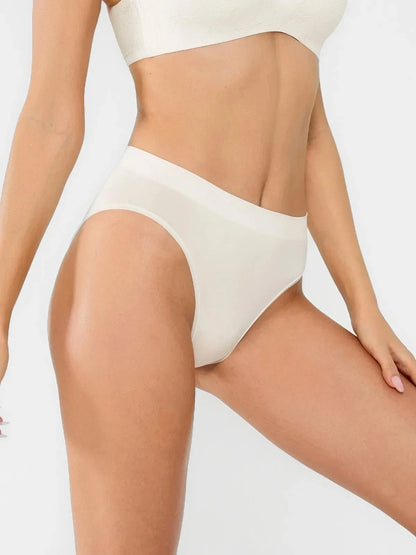Seamless Ribbed-Waist Brief