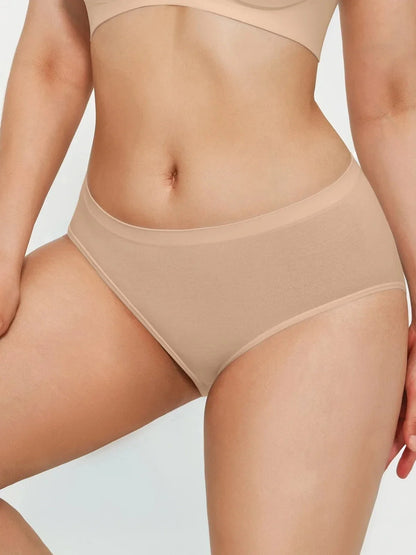 Seamless Second-Skin High-Waist Brief