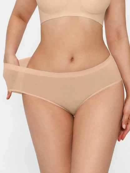 Seamless Second-Skin High-Waist Brief