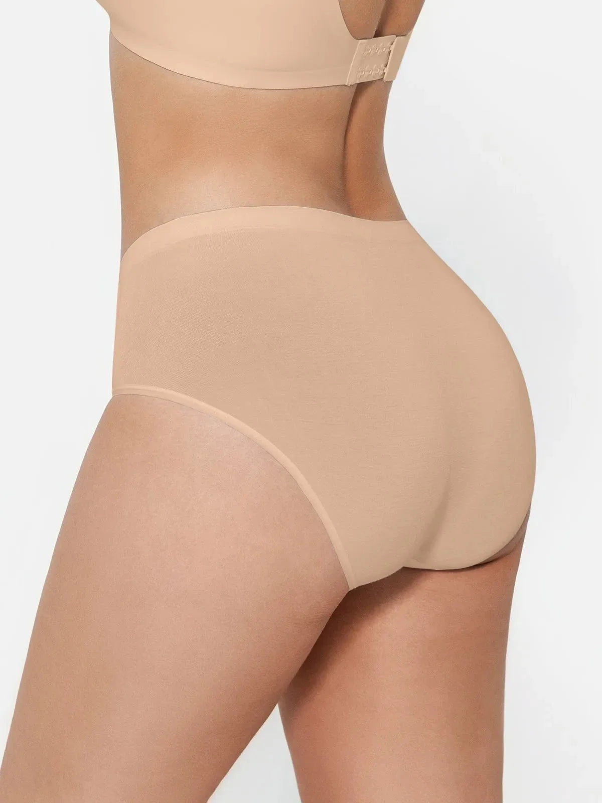 Seamless Second-Skin High-Waist Brief